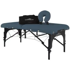 STRONGLITE Premier Portable Massage Table - Deluxe Foam System, Incl. Flex-Rest Headrest & Memory Foam Pillow (31" x 73") 