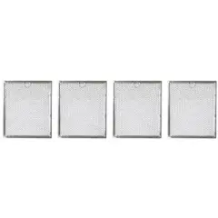 Nispira Replacement Microwave Grease Range Hood Filter Compatible with GE General Electric Hotpoint WB6X486 4 Filters