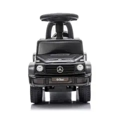 Best Ride On Cars Realistic Children's Mercedes G-Wagon Foot to Floor Ride Along Car & Push Behind Walker with Hidden Storage and Support Bar