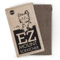 K&H Pet Products EZ Mount Window Scratcher Refill Only Cardboard 5 X 10 Inches