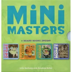 Mini Masters Boxed Set (Baby Board Book Collection, Learning to Read Books for Kids, Board Book Set for Kids) - by  Julie Merberg & Suzanne Bober