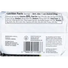 Brunswick Sardines in Olive Oil - 3.75oz