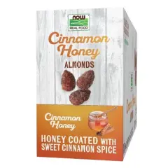 Cinnamon Honey Almonds-10 Single Serve Packs by Now Foods  -  10-1.25 oz (35 g) Pa Packet