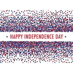 CEO Cards July 4th Greeting Card Box Set of 25 Cards & 26 Envelopes - JF1803