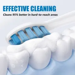 6 pack Replacement Toothbrush Heads Compatible with Philips Sonicare