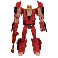 Transformers Collaborative: Street Fighter II Mash-Up - Autobot Hot Rod Ken vs. Arcee Chun-Li Action Figure (Target Exclusive)