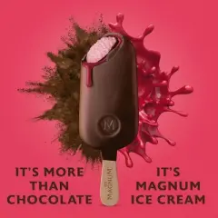 Magnum Double Raspberry Ice Cream Bars - 3ct