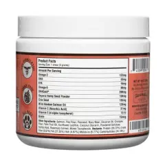 Natural Dog Company Skin & Coat Supplement - Salmon/Peas - 90ct