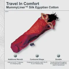 COCOON - Premium - MummyLiner&trade; Silk / Pima Cotton