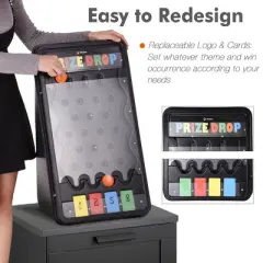 WinSpin Mini / Medium /  Large / LED / Pinball Tabletop Prize Drop Board Plinko Game Carnival Party