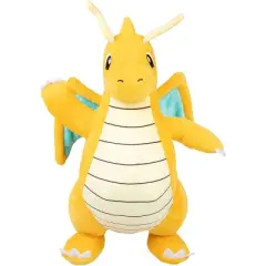 Pokemon Dragonite Plush Dragon Stuffed Animal - Large 12"