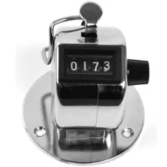 Fleming Supply Tally Counter Clicker - Handheld or Base Mount