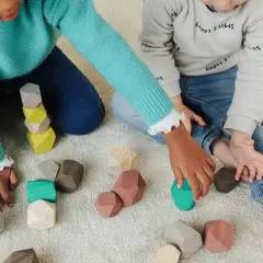 Miniland Towering Wooden Stones
