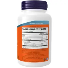 Molec-Distilled Omega-3 by Now Foods  -  180 Softgel