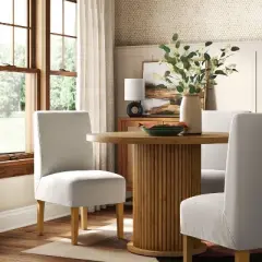 Mirage Slipcover Dining Chair Cream - Threshold&trade;