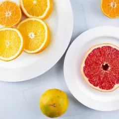 Smarty Had A Party 6.25" White Economy Round Plastic Pastry Plates - 240 pcs