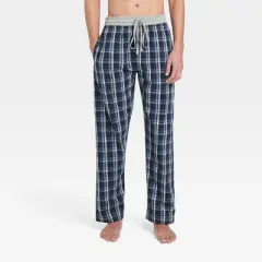 Hanes Premium Men's 2pk Woven Sleep Pajama Pants with Knit Waistband