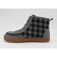 BILLY Footwear Boys' Haring Hi Top Sneakers - Gray