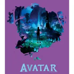 Girl's Avatar Neytiri Pandora Night Scene T-Shirt