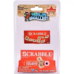 Super Impulse World's Smallest Scrabble Board Game
