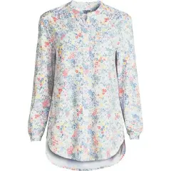 Lands' End Women's Long Sleeve Jersey A-line Tunic