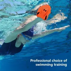 Swimming Hand Paddles with Adjustable Straps &ndash; Swim Training Paddles for Adults and Kids, 1 Pair