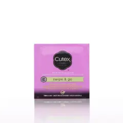 Cutex Swipe and Go Nail Polish Remover Pads - 10ct