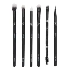 MODA Brush Beautiful Eyes Travel Makeup Brush Set with Flip Case- 7pc