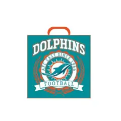NFL Miami Dolphins Crest Logo Stadium Seat Cushion