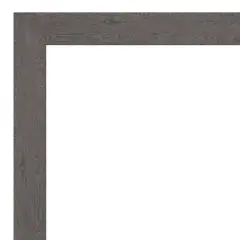 Amanti Art Rustic Plank Framed Corkboard, Natural Cork