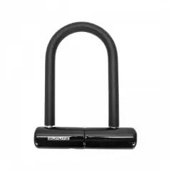 Sunlite Soft Touch U-Lock Mini 3x5.75`/7.62x14.6cm Black 3 Keys Included