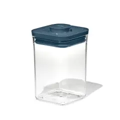 OXO Pop 3pc Everyday Airtight Food Storage Container Set Storm Blue: Kitchen Canister Set, Dishwasher-Safe