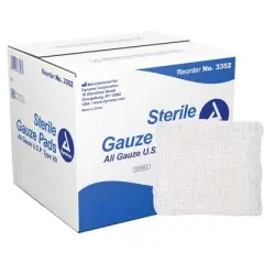 Dynarex Sterile Gauze Pads, Absorbent Wound Dressings