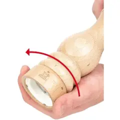 Peugeot | Paris u'Select Salt Mill, Wood, Natural, 18 cm - 7 in