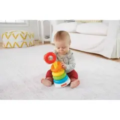 Fisher-Price Rock-a-Stack Sleeve Infant Stacking Toy