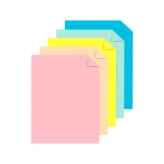 Astrobrights Colored Paper 24 lbs. 8.5" x 11" Assorted Sprinkle Colors 500 Sheets/Ream (91714)