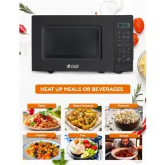 COMMERCIAL CHEF Countertop Microwave Oven 0.7 Cu. Ft. 700W