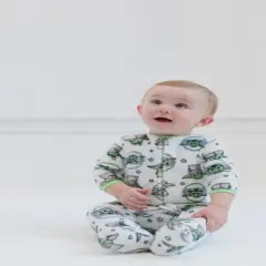 Star Wars The Mandalorian The Child Baby Zip Up Sleep N' Play Coverall Newborn to Infant 