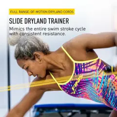 FINIS Slide Dryland Trainer - Resistance Training Exercise Bands
