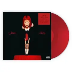 Jennie - Ruby Vinyl (Explicit Lyrics Photo / Photo Card Postcard Colored Vinyl Red Poster)