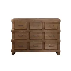 Adams Dresser Antique Oak Finish - Acme Furniture