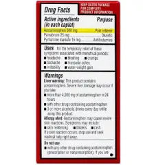 Leader Menstrual Relief Caplets Caplet Max Strength, 20 Count