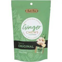 Bali&rsquo;s Best Ginger Chews Spicy Original - Case of 12 - 5.08 oz