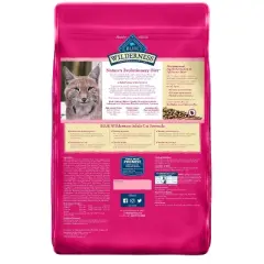 Blue Buffalo Wilderness Grain Free with Salmon Adult Premium Dry Cat Food - 11lbs