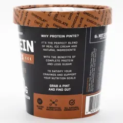 Protein Pints Chocolate High Protein Ice Cream - 16oz