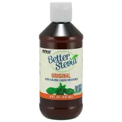 NOW Better Stevia Liquid Sweetener - Original 8 fl Ounce (237 ml) Liquid