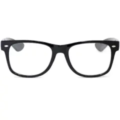 Calabria Retro Specs Unisex Designer Classic Reading Glasses - Comfortable Vintage Eyeglasses in Black +1.50