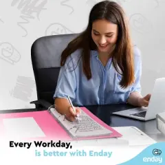 3 Inch Binder (2 Pack) Pink and Purple 3 Ring Binder 3 inch, Three Ring Binder, 3 inch 3 Ring Binder, Clear View Cover with 2 Inside Pockets