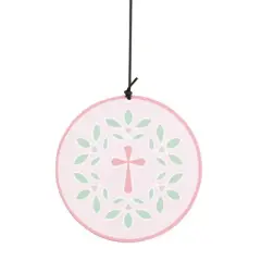 Dicksons Be Still Know I Am God Pink 23 inch Aluminum Wind Chime Noisemaker