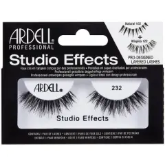 Ardell Professional Studio Effects Custom Layered Lashes - 232 #66482 - (Pack of 3)